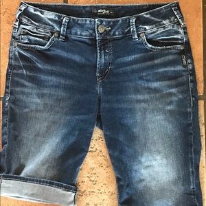 Silver Jean Co Denim Shorts 30